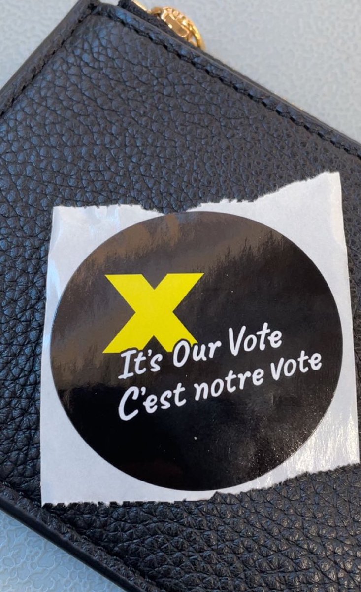 NadiaF3's tweet photo. Voted #Carney2025 #CarneyForCanada #NeverVoteConservative #WomenAgainstPoilievre https://t.co/5nTwVcKVWN