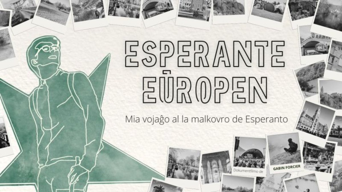 Soirée culturelle d’espéranto, lundi 28 avril 2025, 19h00 à Paris-Bastille, avec Gabin Forcier sur son voyage à travers l’Europe en Esperanto et le film qu’il a réalisé. 
esperanto.paris