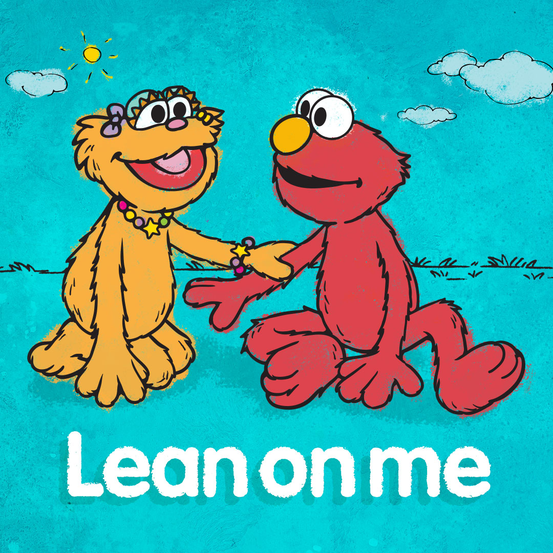 sesamestreet's tweet image. Remember, you are not alone ❤️❤️. Seeking out support and connecting with loved ones can make the toughest times feel a little easier.