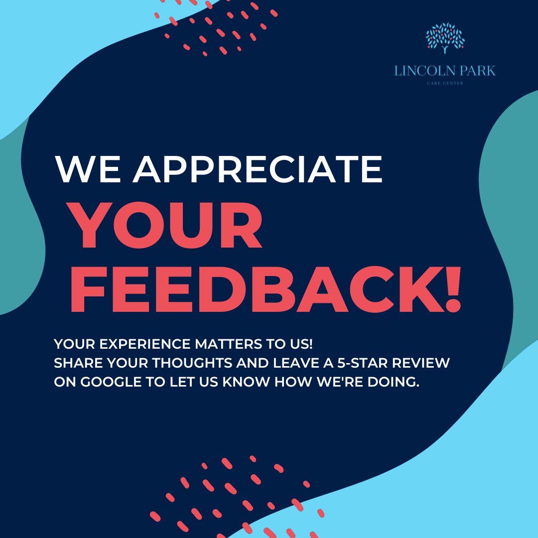 ⭐ Help others by sharing your experience! If we’ve made a difference in your life or a loved one’s, please leave us a 5-star review and spread the love! 💕
revyoumeplease.com/lincolnparkcar…
#FiveStarExperience #ThankYouForYourSupport #WeAppreciateYou #LeaveAReview #QualityCare