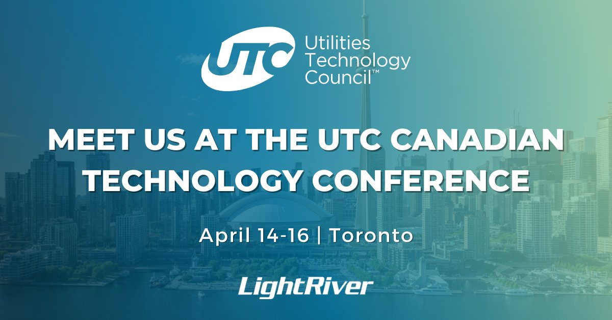 LightRiver_Co's tweet image. 🇨🇦 We are in Toronto for the UTC Canadian Technology Conference! From automation to high-capacity connectivity, our team is ready to dive into the latest innovations shaping the future of utility communications. Let’s connect!

#UtilityNetworks #NetworkSolutions