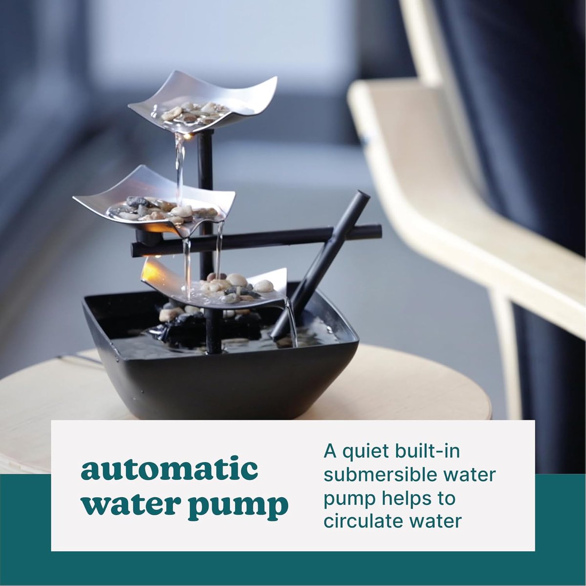 dorrisdecor68's tweet photo. Bring peace to your desk 🌿
This tabletop water fountain adds calming sounds &amp; cozy vibes to any space. Perfect for home, office or meditation.
🛒 https://t.co/dcZns7F9mM
#ZenVibes #DeskDecor #RelaxingSounds https://t.co/zZoezd8pXq