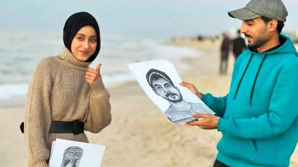 ইসরায়েলি হামলায় প্রাণ হারালেন ফিলিস্তিনি শিল্পী দীনা খালেদ