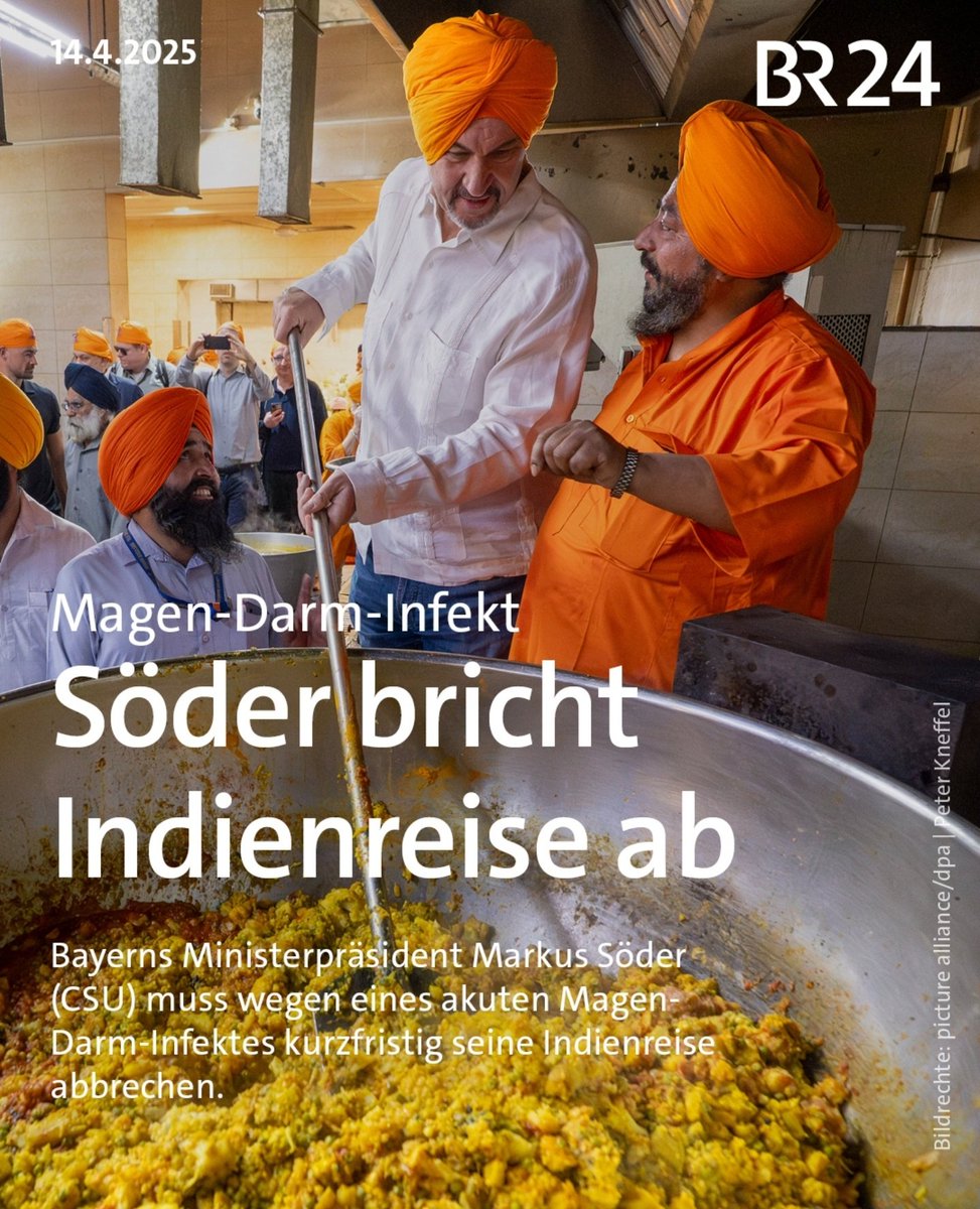 Söder isst... wohl nicht mehr indisch.