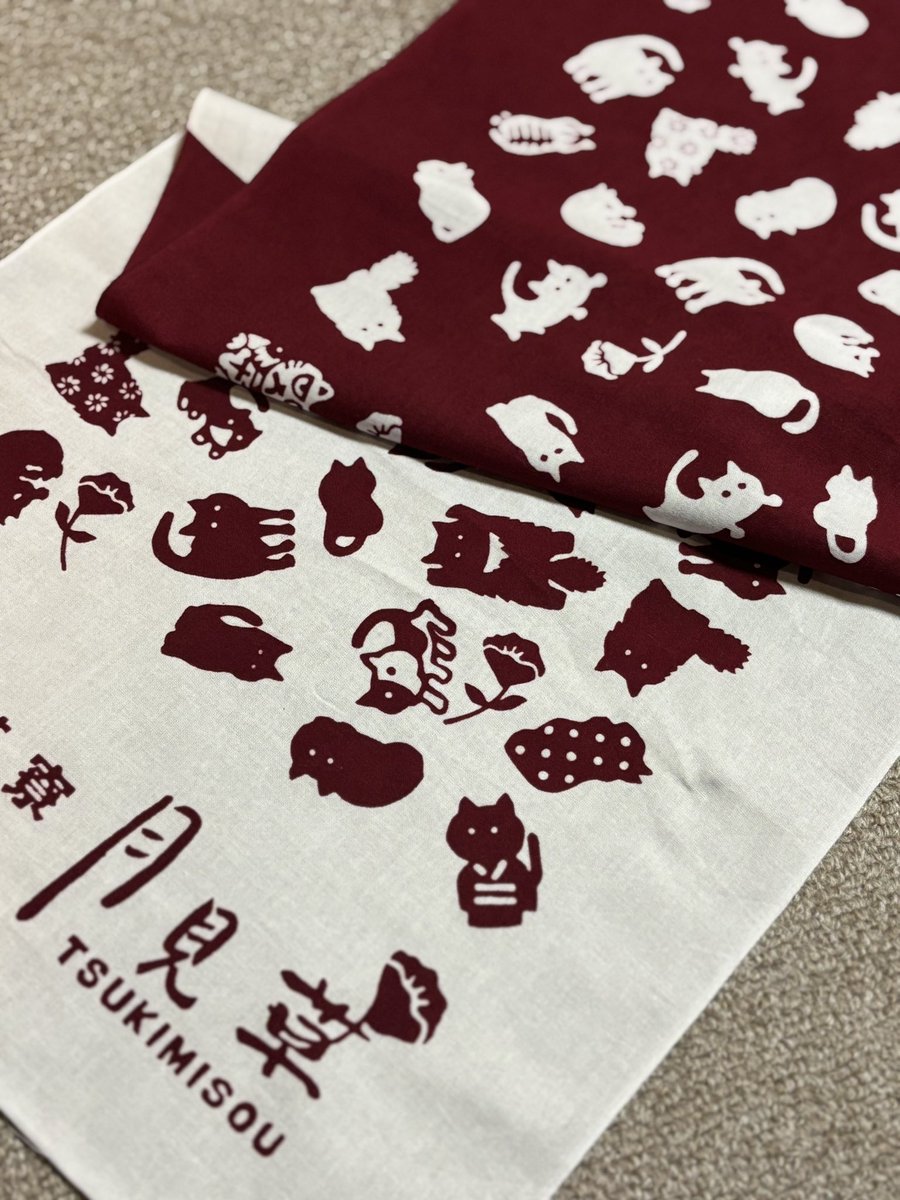 tsukimisou2's tweet photo. #月見草10周年 企画第三弾！
#手ぬぐい を作りました！

＃木版画 を下絵にした #注染 手ぬぐいです！

#半衿 にもなります！

お好きなところを出してコーディネートしてください！

詳しくはブログをご覧ください！
https://t.co/lDSlOr2POB

#月見草10周年記念 
#10周年企画 
#注染手ぬぐい https://t.co/zuuhUDUT7y