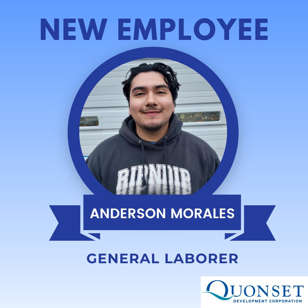 We're extending a warm welcome to three new members of our team: Toni DeLomba and Craig Lavoie at the Port of Davisville and Anderson Morales on the maintenance team. We look forward to working with them to deliver world-class service to Quonset's 250 companies!