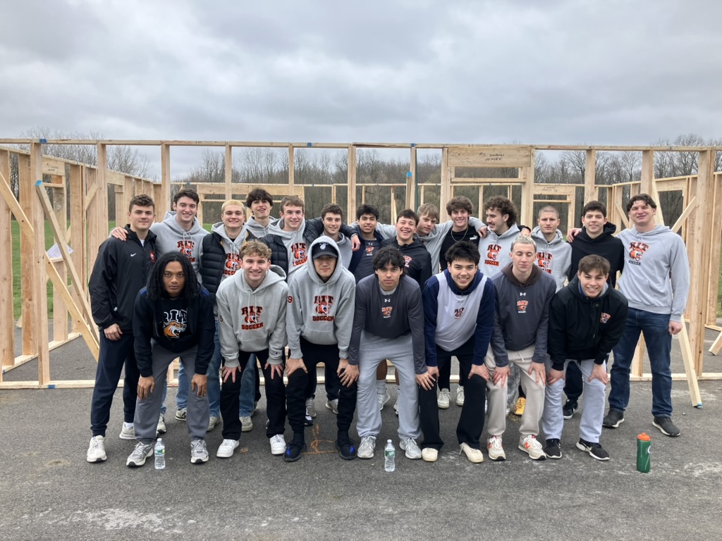 Great work by the team Friday afternoon participating in RIT's Framing Frenzy in partnership with all the great people from Greater Rochester Habitat for Humanity!