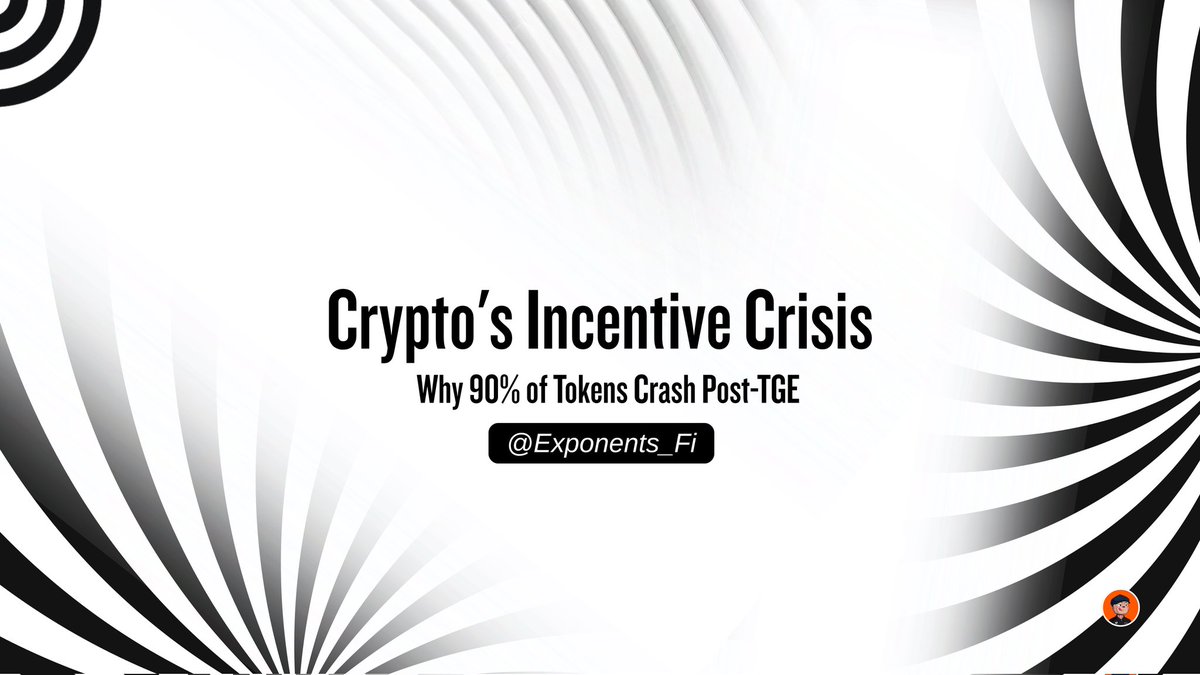 I have studied a lot of token charts and price action, and here's my conclusion:

Crypto has an incentive problem.

I'm sure you don't understand what I mean, but I'll show you👇🏽

I want you to think hard: What are the current major incentives Web3 projects are offering? There