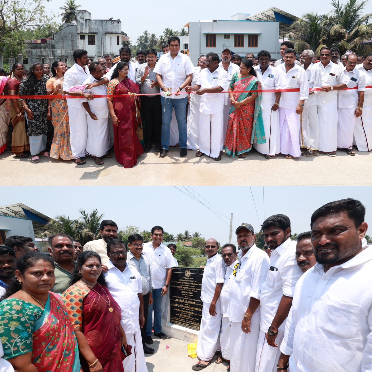 OfficeOfTRBR's tweet photo. மன்னார்குடி சட்டமன்ற தொகுதி, ஆய்குடி ஊராட்சியில் தனது பரிந்துரையில், நபார்டு திட்டம்-ரூ.2கோடியே 37 இலட்சம் மதிப்பீட்டில் கட்டப்பட்ட புதிய பாலத்தினை மாண்புமிகு தொழில்துறை அமைச்சர் முனைவர்.@TRBRajaa அவர்கள் மக்கள் பயன்பாட்டிற்கு திறந்துவைத்தார்.

இந்நிகழ்வில், திருவாரூர் மாவட்ட ஆட்சித்தலைவர் திரு.வ.மோகனச்சந்திரன் இ.ஆ.ப., 
துறை அதிகாரிகள் மற்றும் பொதுமக்கள் கலந்துகொண்டனர்.
