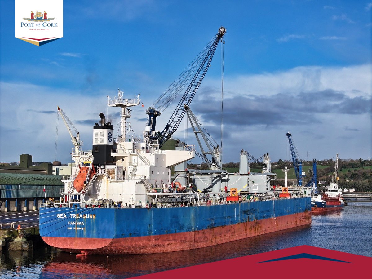 This week's #VesselOfTheWeek is Sea Treasure ⚓️

This vessel is a bulk carrier, transporting large quantities of unpackaged cargo such as grain, coal, or ore across global trade routes It sails under the flag of Panama and spans 183m in length overall 🇵🇼. Built in 2005, Sea