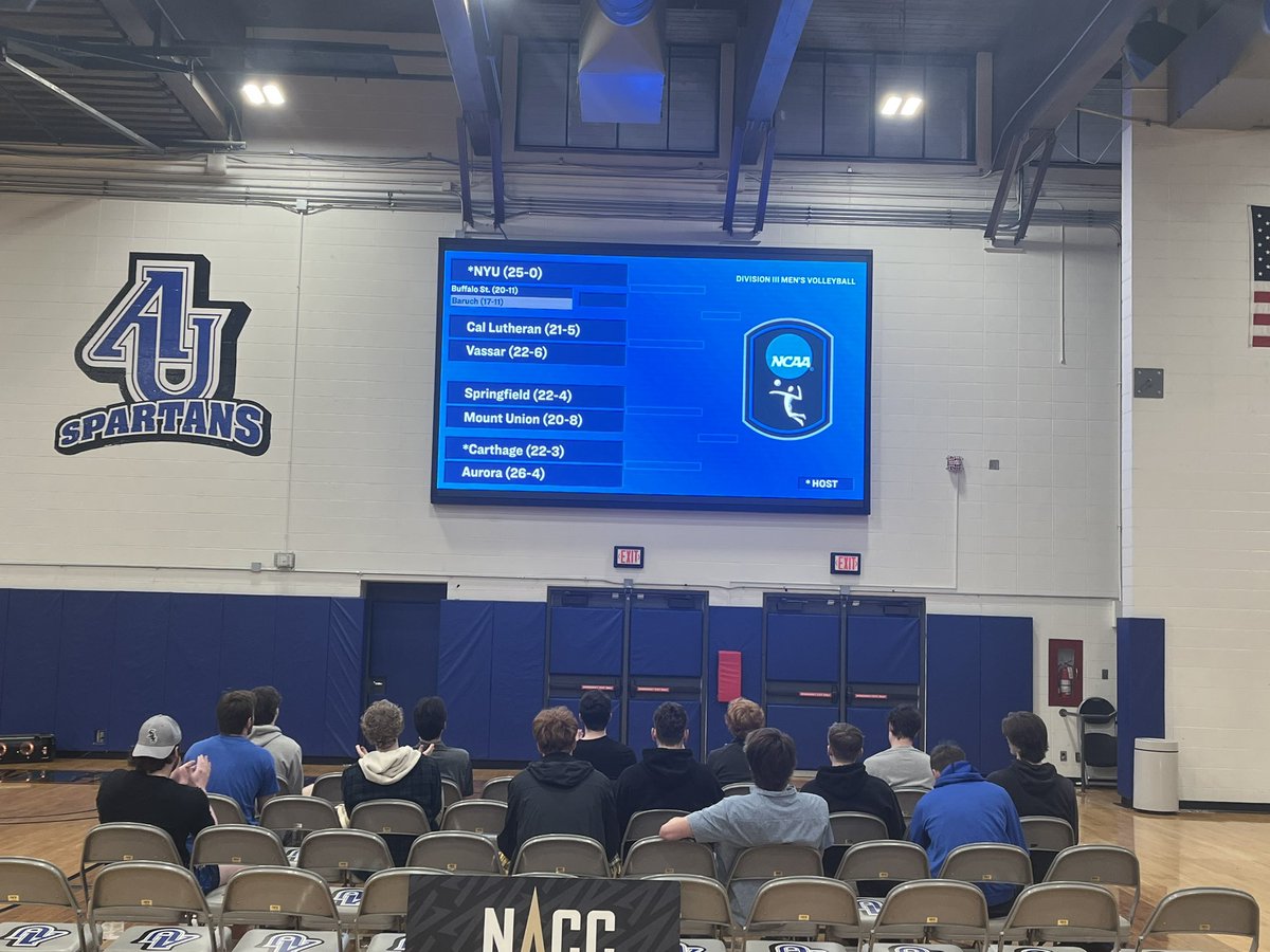 Spartan men’s volleyball is headed to Carthage in the 2025 NCAA Division III tournament.