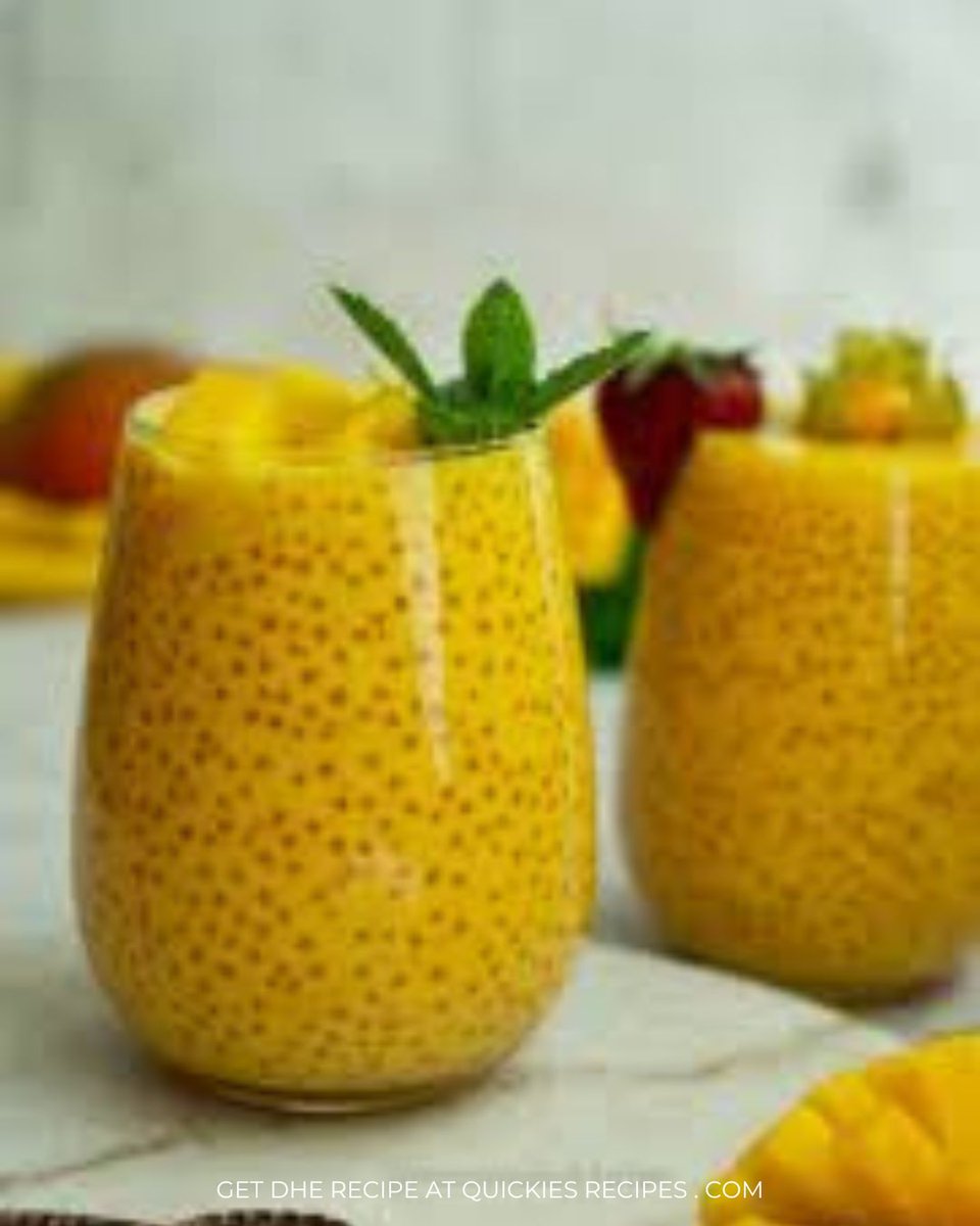 QuickiesRecipec's tweet photo. Creamy Mango Sago | Only 4 Ingredients Needed! 🥭✨
Ingredients List
1/2 cup small sago pearls (tapioca pearls)
2 ripe mangoes (preferably Alphonso or Ataulfo varieties for sweetness)
1 cup coconut milk
3 tablespoons sugar (adjust according to your preference and mango sweetness) https://t.co/OemA9iDVrw