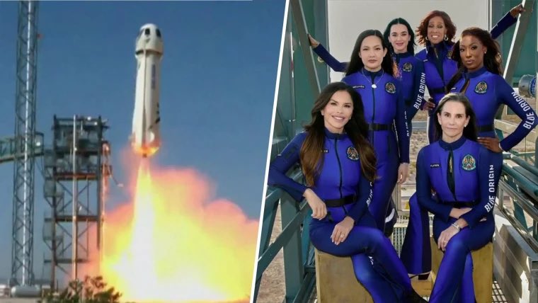 Congratulations Blue Origin on a successful trip to space! First all female crew! 🚀 

Rocket Science is so fascinating!!

#EverythingIsRocketScience