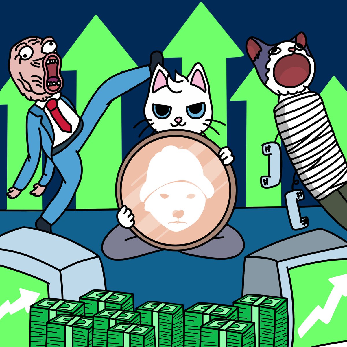 🚨 $MEMEX Index Coin Announcement #2 🚨 dogwifhat - $WIF - WIF is a  Solana-based meme coin that exploded in popularity thanks to its simple  concept: a dog wearing a hat. With