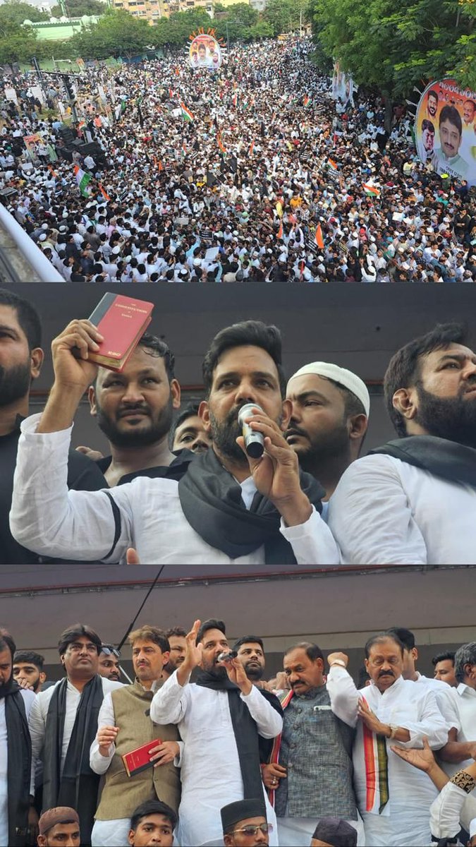 FaheemQureshinc's tweet photo. The Telangana Congress government would announce a major decision for minorities on 17th April at 12 noon. The TPCC President would address a press conference.

#faheemqureshi #TelanganaCongress
#TPCC #CMOTelangana https://t.co/JLXkAV0Xbs