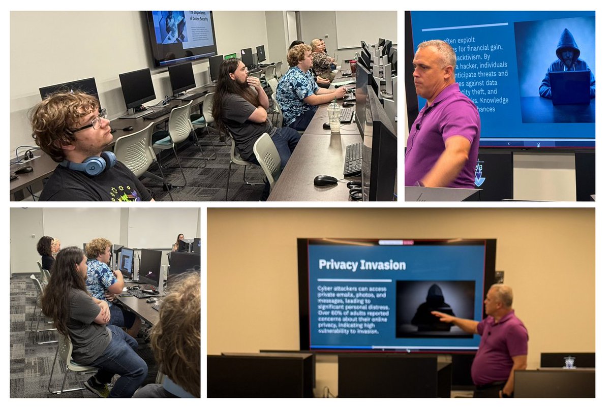 The Cochran AITS hosted Dr. Christopher Hope on Thursday, April 3rd. Dr. Hope spoke on a popular subject, Cybersecurity, in his presentation titled Level Up Your Online Defense: Practical Cybersecurity for the Digital Age (Think Like a Hacker).