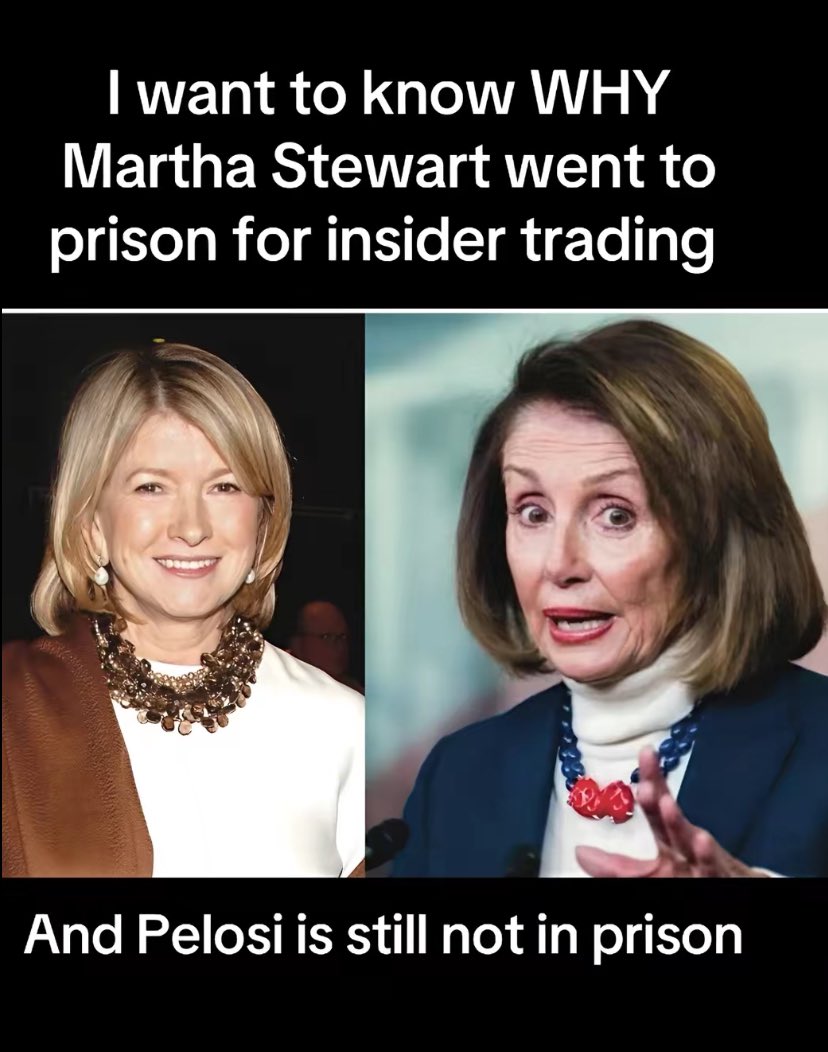 gracieback2's tweet photo. ✨✨✨✨✨✨✨✨✨✨

The Pelosi’s need to be investigated, right? https://t.co/oXZ05jPthW