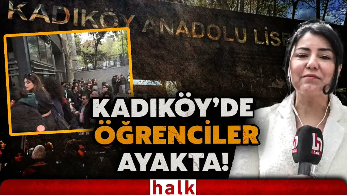 Kadıköy Anadolu Lisesi'nde öğrenciler öğretmenleri için ayakta!

Halk TV Muhabiri Ayşegül Altın (<a href="/AysegulAltin_/">Ayşegül Altın</a>) olay yerinden aktardı!

İZLEMEK İÇİN TIKLAYIN: youtu.be/tutFYBZIaV0