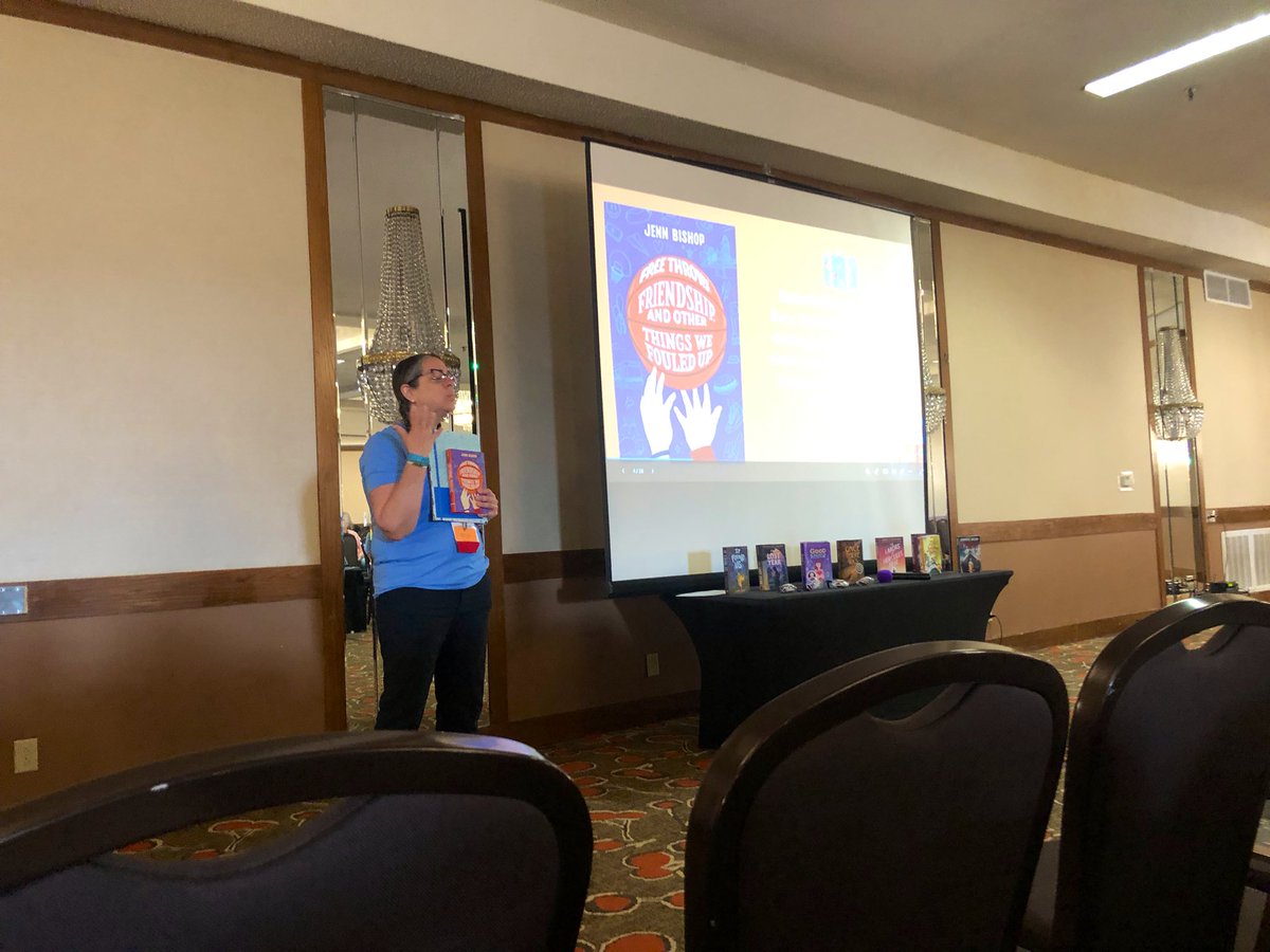 LVGintheLibrary's tweet image. Starting Day 2 of #MASLsc with a session on @MASLOnline’s Truman books. My 6th graders next year are going to love these titles #SPSlib