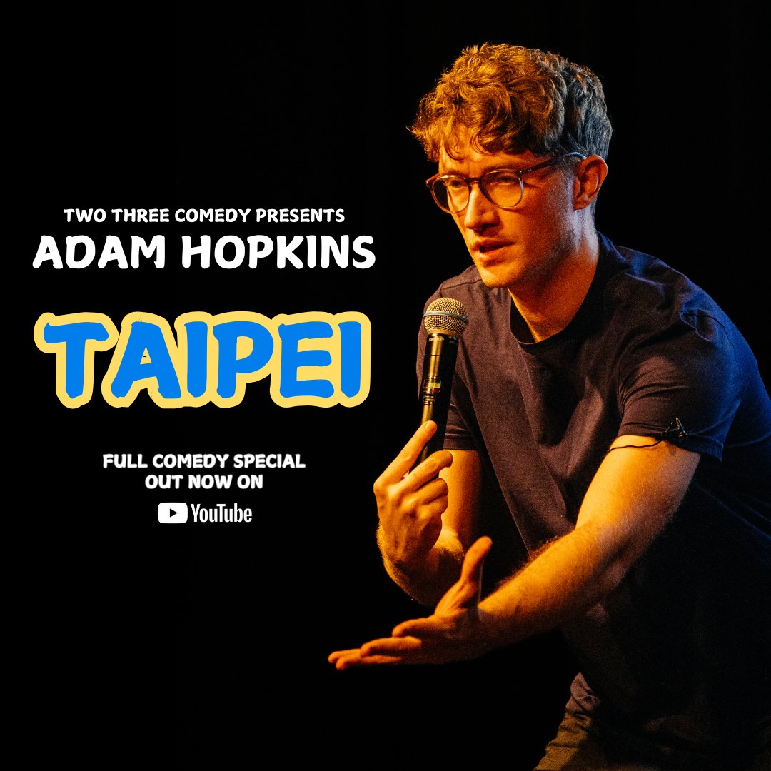 My Taipei comedy special is out now 🇹🇼

Watch: youtu.be/8QYqt-gIer4