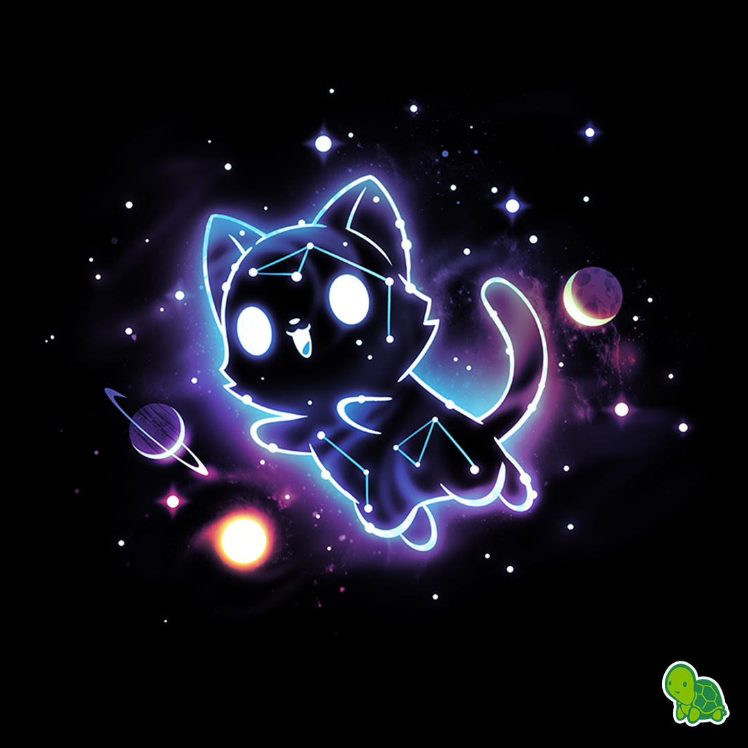 TeeTurtleHQ's tweet image. This constellation is called Felinus Major ✨🐱
loom.ly/gfJxveA
___________________
#TeeTurtle #cat #astrology #constellation #stars