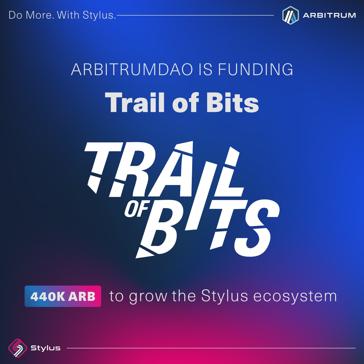 Arbitrum Developers (@arbitrumdevs) on Twitter photo Stylus Sprint Spotlight - <a href="/trailofbits/">Trail of Bits</a>
We’re thrilled to see another Trail of Bits project selected by the Stylus Sprint Grants Program to adapt Solang, an existing Solidity-to-WASM compiler for Solana and Polkadot, to target Stylus on Arbitrum.
This allows Solidity developers Stylus Sprint Spotlight - <a href="/trailofbits/">Trail of Bits</a>
We’re thrilled to see another Trail of Bits project selected by the Stylus Sprint Grants Program to adapt Solang, an existing Solidity-to-WASM compiler for Solana and Polkadot, to target Stylus on Arbitrum.
This allows Solidity developers