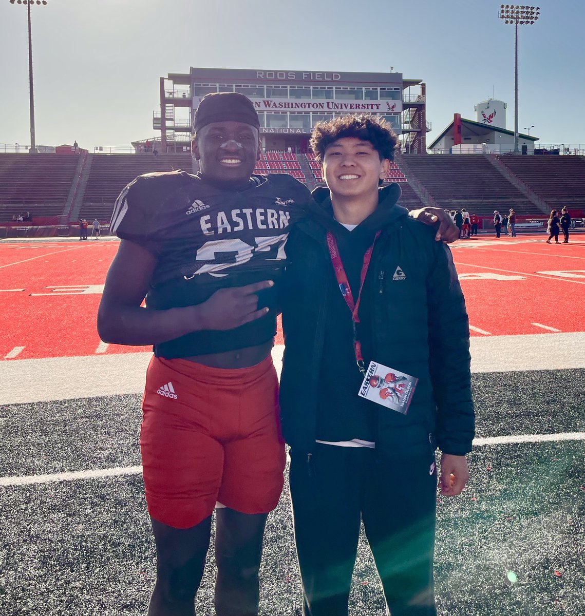 Isaiah Olson (@isaiahaolson) on Twitter photo Thank you <a href="/CoachWesNurse/">Wes Nurse</a> for inviting me out to <a href="/EWUFootball/">EWU Football 🏈</a>. I really appreciate the individual attention you showed me and my family. I’m excited to be back this summer. <a href="/CoachBestEWU/">Coach Aaron Best</a> <a href="/MarcusMccurty1/">Marcus Mccurty</a> <a href="/shanedKeck/">Coach Shane Keck</a> <a href="/michaelbumpus5/">Michael Bumpus</a> <a href="/Noah_French9/">Noah French</a> <a href="/J_Thompson15/">John Thompson</a> <a href="/NickFarman55/">Nick Farman M.S.</a> Thank you <a href="/CoachWesNurse/">Wes Nurse</a> for inviting me out to <a href="/EWUFootball/">EWU Football 🏈</a>. I really appreciate the individual attention you showed me and my family. I’m excited to be back this summer. <a href="/CoachBestEWU/">Coach Aaron Best</a> <a href="/MarcusMccurty1/">Marcus Mccurty</a> <a href="/shanedKeck/">Coach Shane Keck</a> <a href="/michaelbumpus5/">Michael Bumpus</a> <a href="/Noah_French9/">Noah French</a> <a href="/J_Thompson15/">John Thompson</a> <a href="/NickFarman55/">Nick Farman M.S.</a>