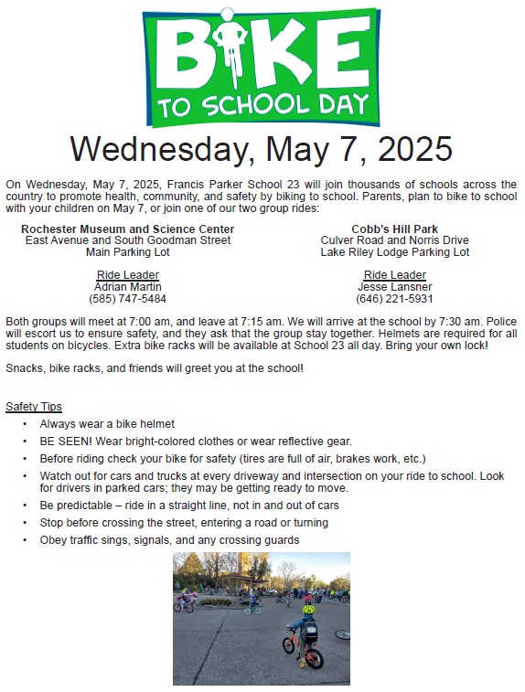 Francis Parker School No. 23 (@rcsdfp23) on Twitter photo 