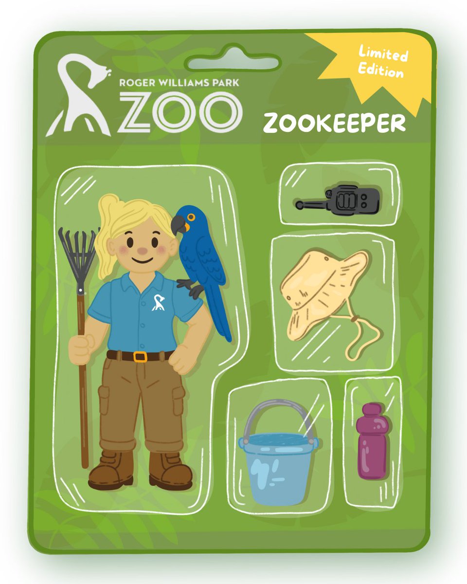 Wanted to hop on this fun trend without using AI! Thanks to one of our very talented staff members for hand-drawing our Zookeeper starter pack! 
#StarterPackNoAI