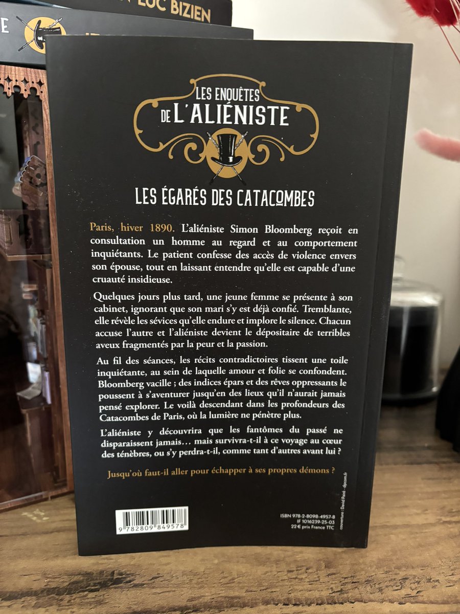 J’ai retrouvé avec plaisir Simon, Sarah et Ulysse dans ce 3eme tome qui j’espère aura une suite. L’histoire est différente, il n’y a pas vraiment d’enquête mais on découvre plus les personnages sous forme d’introspection. La plume est efficace et j’ai passé un excellent moment.