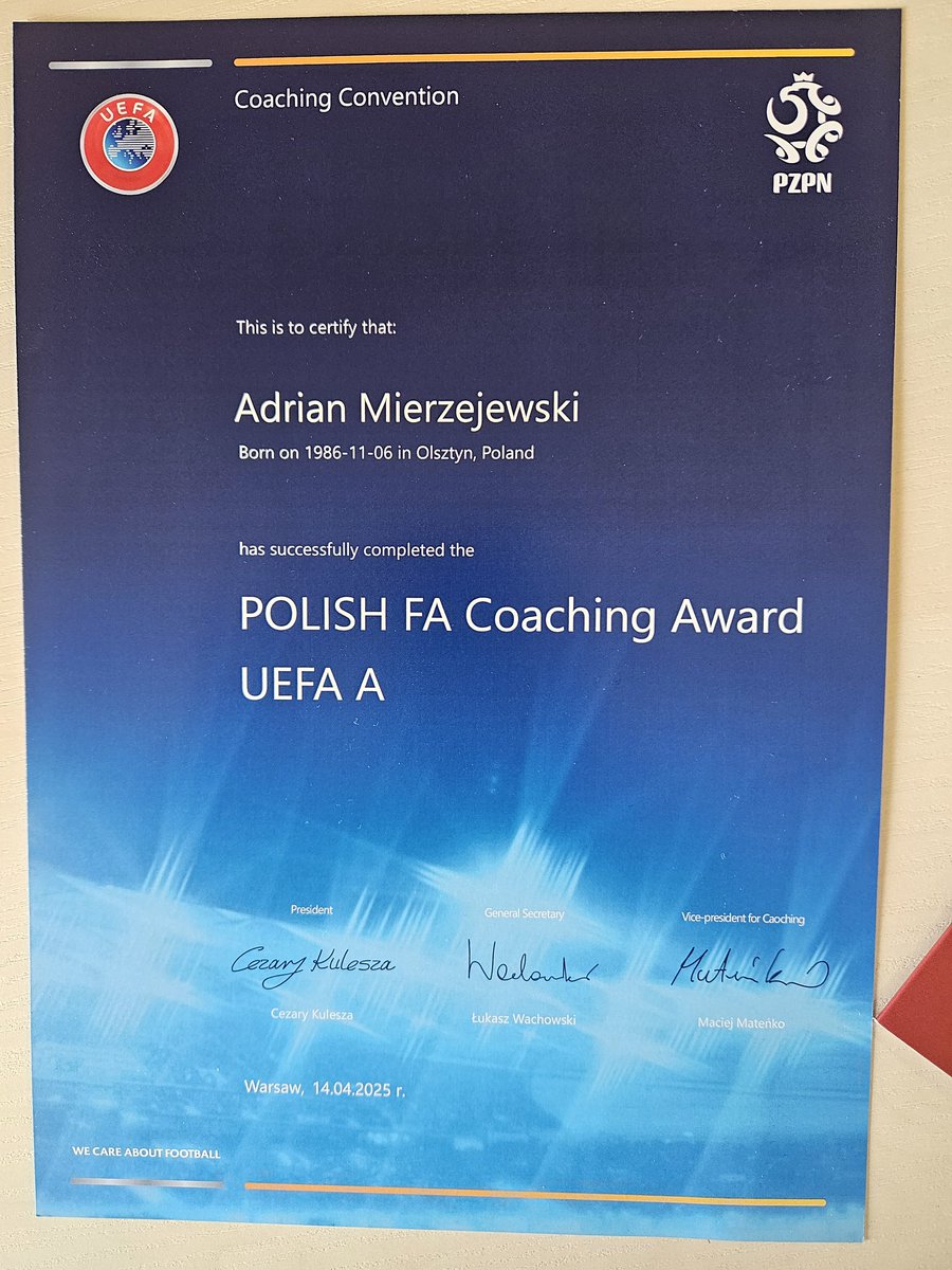 UEFA A License