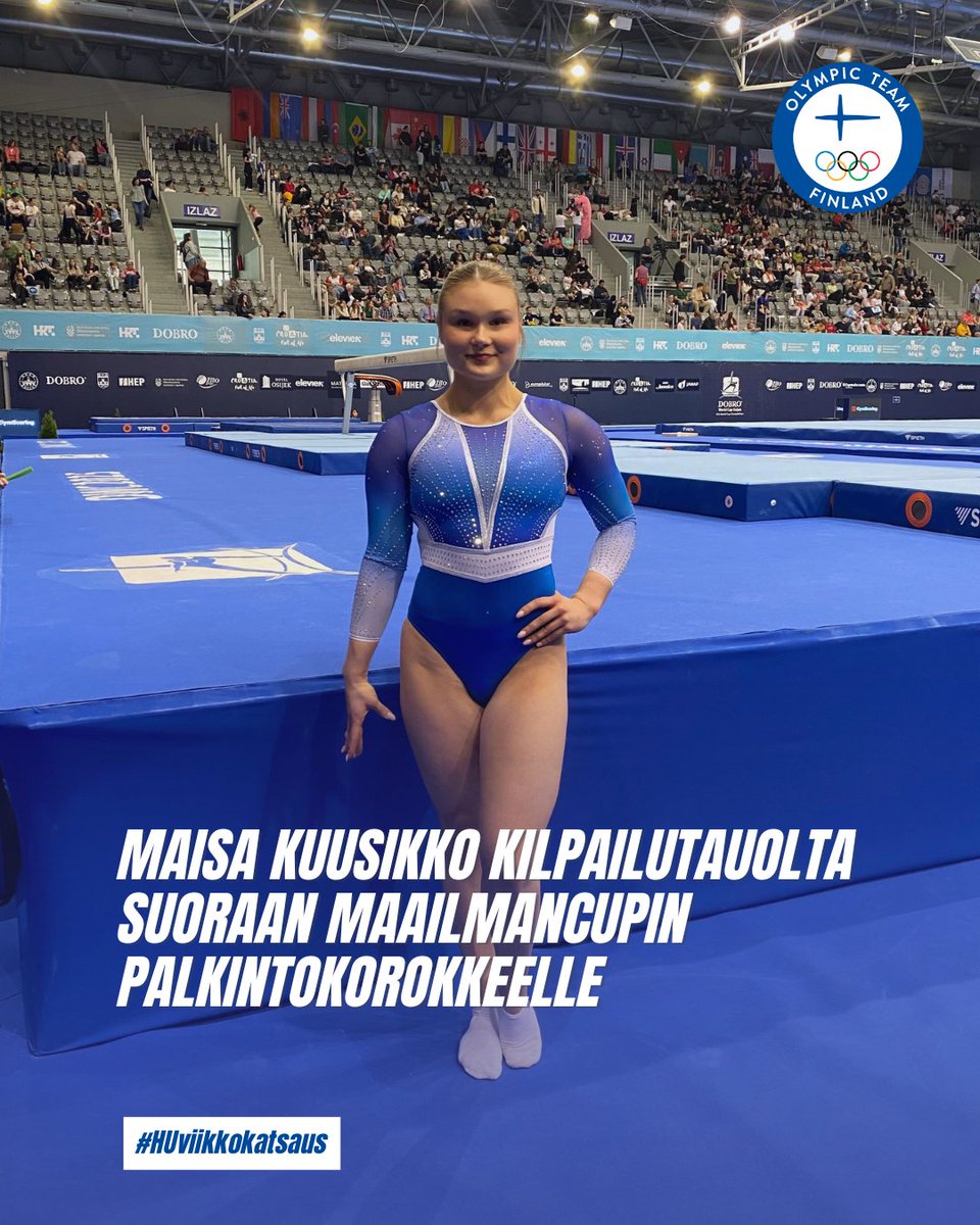 Huippu-urheilun viikkokatsauksessa: 

🔥Maisa Kuusikko mc-podiumille
💎Joakim Oldorff lähellä uusia EM-mitalinsa
💎Naisleijonat hyvistä asemista MM-finaaliviikolle
💎F3: Tuukka Taponen väläytti Bahrainissa

🔗 olympiakomitea.fi/ajankohtaista/…

📸 Marja Räisänen