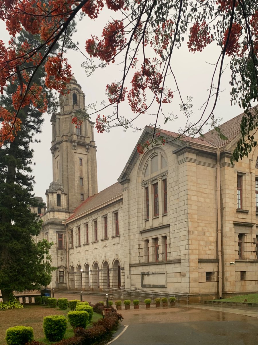 KRPrasadIISc's tweet image. Our campus @iiscbangalore after a short shower of rain