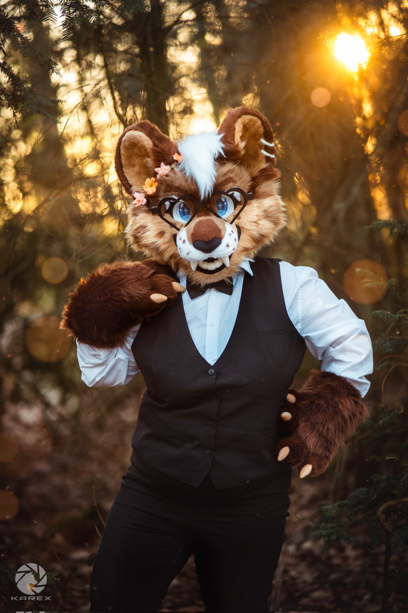 Have a fancy start into the week ✨

✂️ RiceBall
📷 Karex

Just love this Fursuit so much 🐈