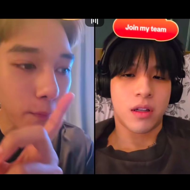 สองไลฟ์นี้ห่างกัน 5 เดือนแต่เหมือนเดิมมาก นานิชี้นิ้วบอกห้ามพูดคำหยาบ ส่วนสกายทำหน้าเหมือนเดิมเลย55555555555