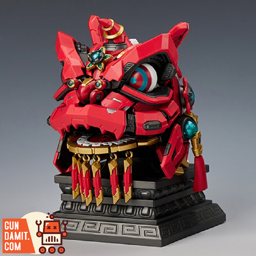 GundamitStore's tweet photo. [In Stock] MS General MP01 Lion Dance Model Kit

＃MSGeneral ＃MP01 ＃modelkit ＃LionDance ＃msg ＃MSGMP01 ＃Red
＃actionfigure ＃modelkit ＃Gundamit https://t.co/8yfjeLptn6