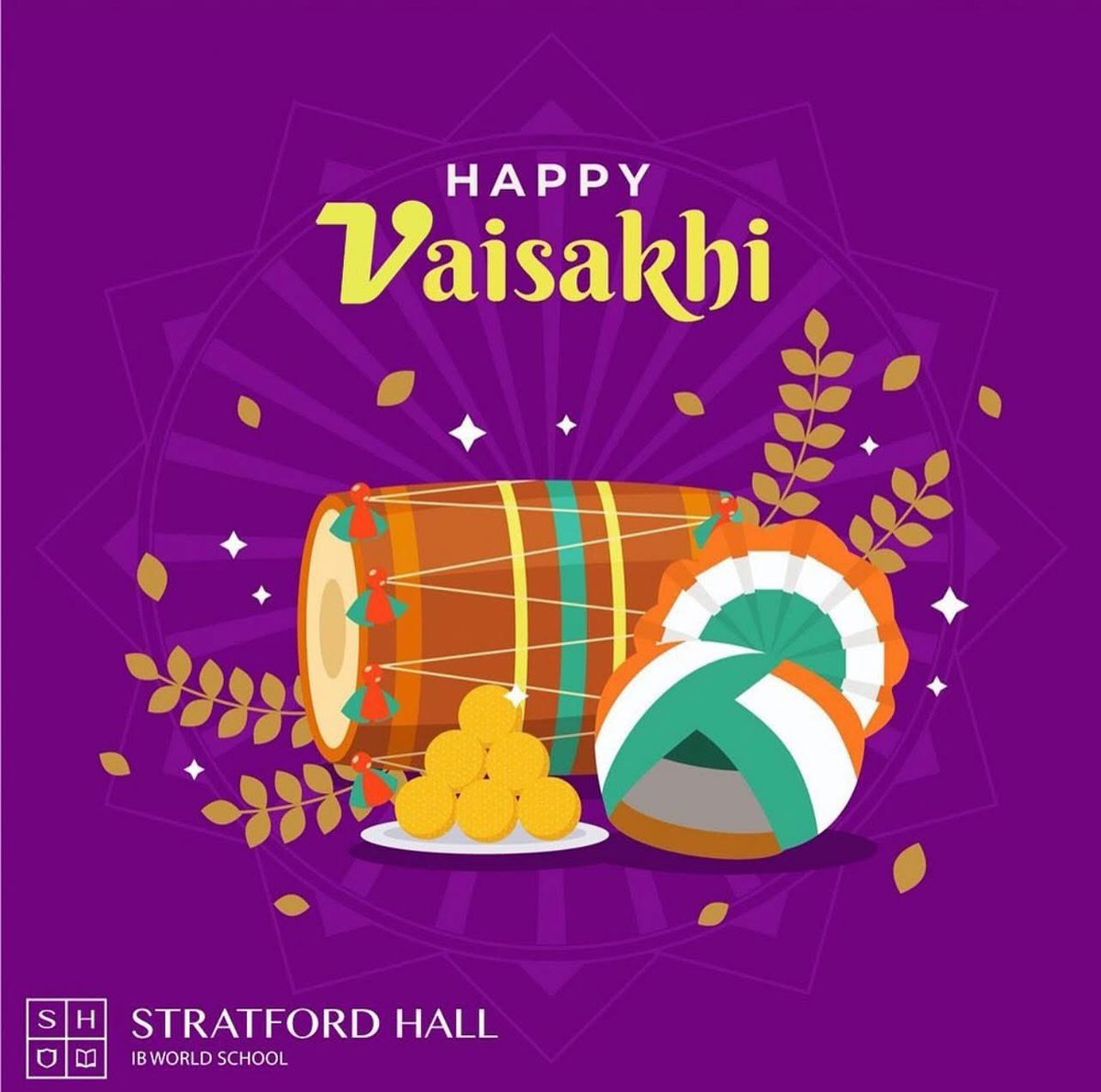 Wishing you a joyful and blessed Vaisakhi! May this season of harvest bring abundance, peace, and endless happiness to you and your loved ones. #Vaisakhi