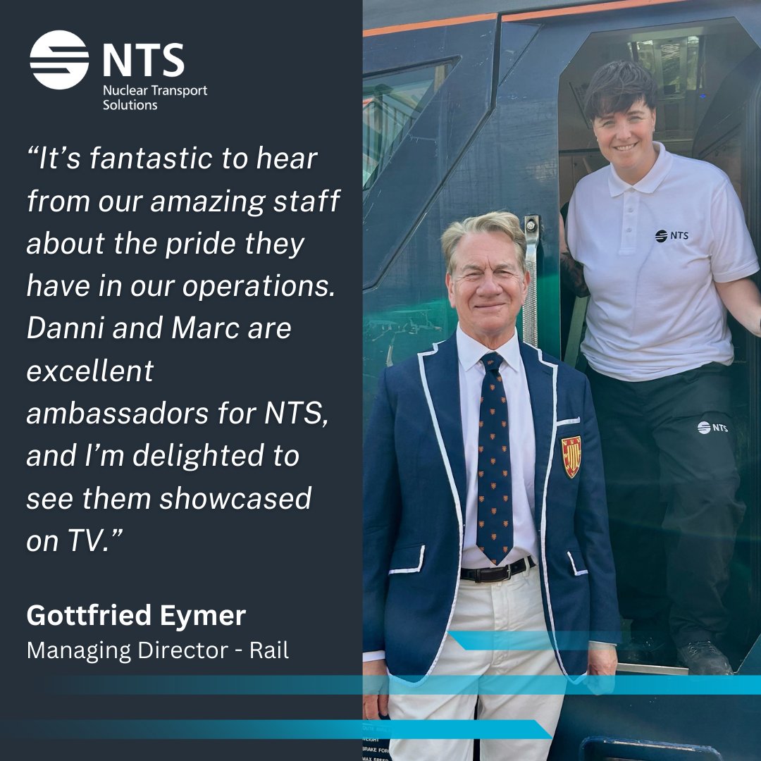 Don’t miss tonight’s Great British Railway Journeys episode. You’ll hear from senior traincrew standards manager Danni Wilson, who tells Michael what it’s like to operate a nuclear flask train.
BBC Two, 18:30
#GBRJ  #GreatBritishRailwayJourneys
