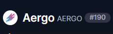 aergo_io's tweet photo. 📈 AERGO is now ranked #190 on CoinMarketCap!
Steady momentum as we move toward the full HPP transition.

On-chain utility, AI integration, and real-world use cases — all made stronger by your support and belief. It keeps us focused, and moving forward.

https://t.co/FdCKJIvp9n https://t.co/5vSvOp1jod