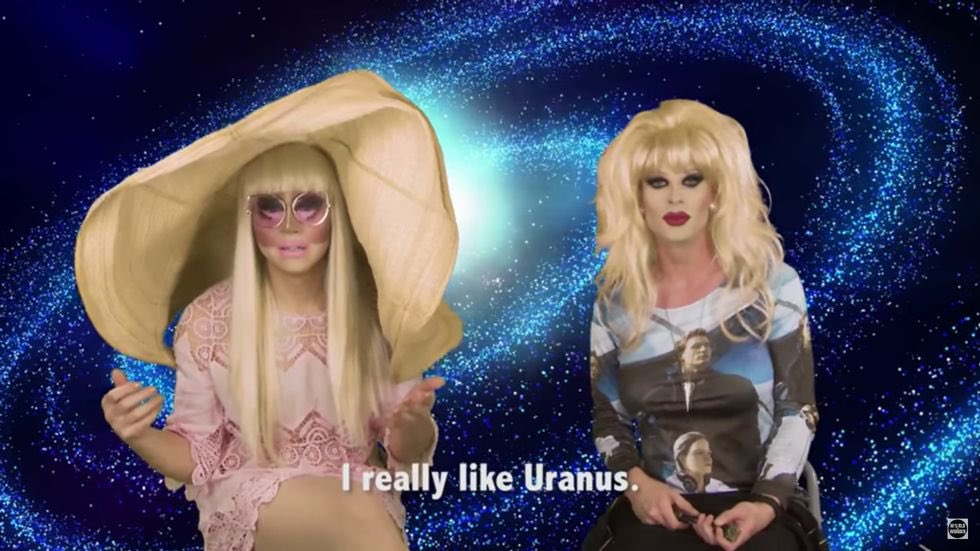 amandaeobrien's tweet image. The aliens seeing Katy Perry in space