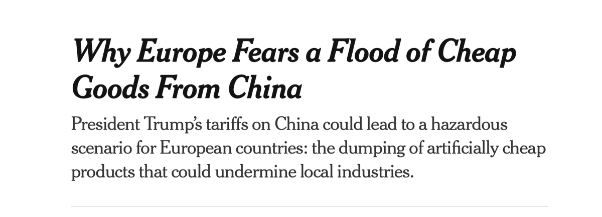 I'm trying to understand NYT economics. How can what's good for the US be an obvious disaster for Europe?