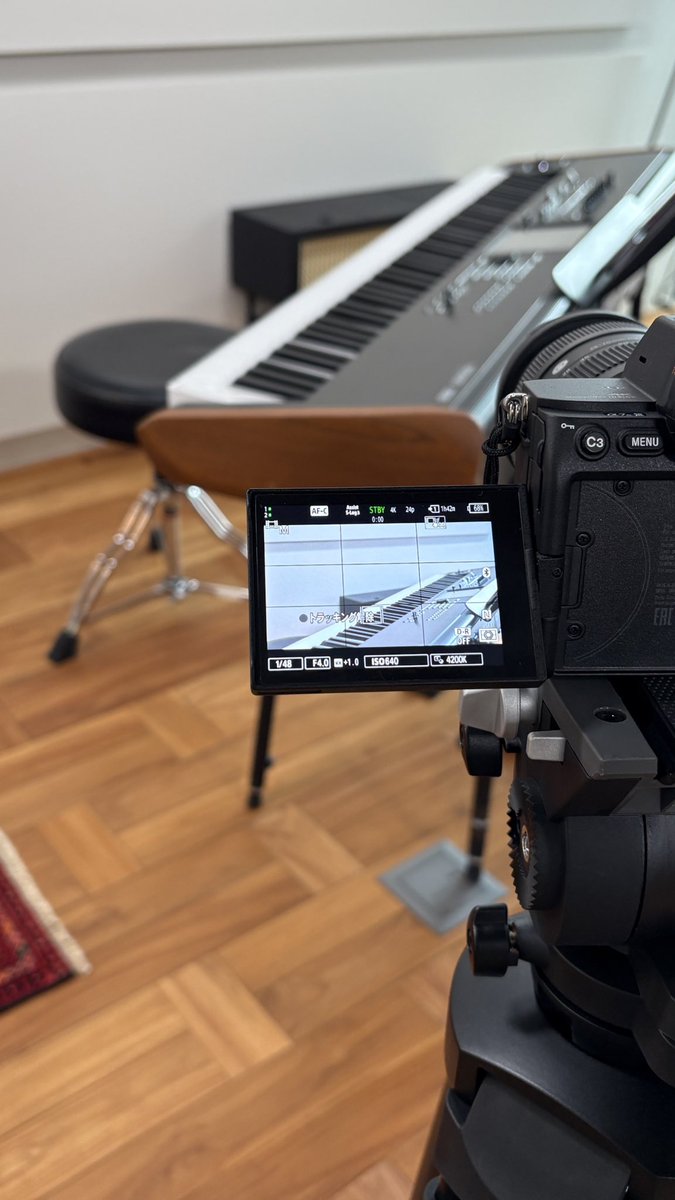 ymakoKey's tweet image. こないだとある撮影をしてきた📸🩵
 #キーボード #Keyboard #Keyboardplayer  #Keyboardist