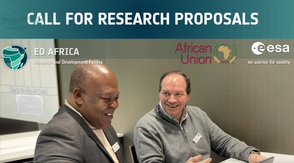 📢 a 🆕call for Research Proposals is open to support African &amp; European #research tandems in developing innovative, #EO algorithms &amp; applications to address African 🌍 challenges in #water and #foodsecurity

🗓️Deadline for submission: 15 June 2025 
eoafrica-rd.org/research/call-…