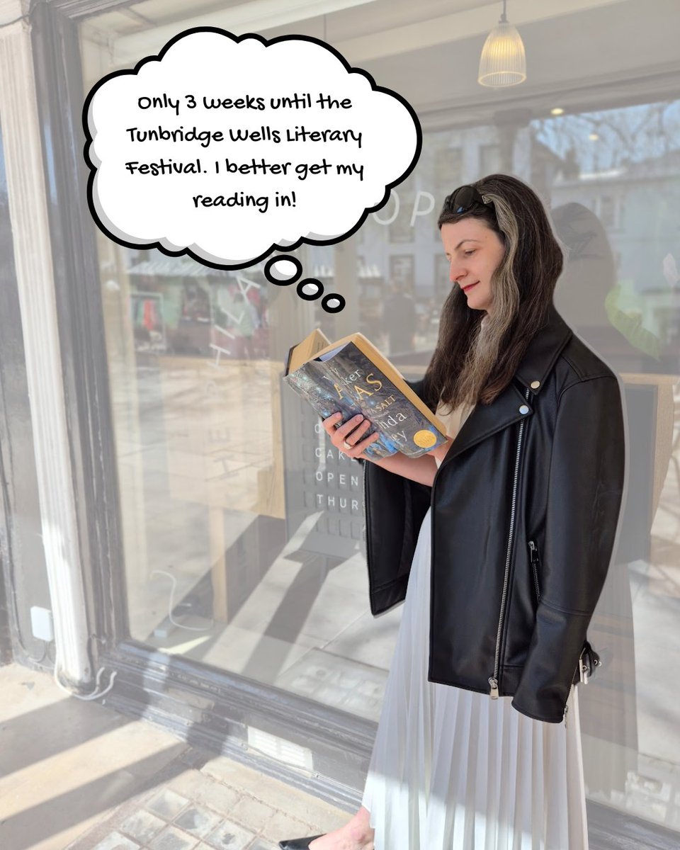 Is anyone else feeling the pressure to read ALL THE BOOKS before the Tunbridge Wells Literary Festival in just 3 weeks?! 😅

Let's motivate each other! What's currently on your nightstand?

Explore the full festival line up at twlitfest.co.uk