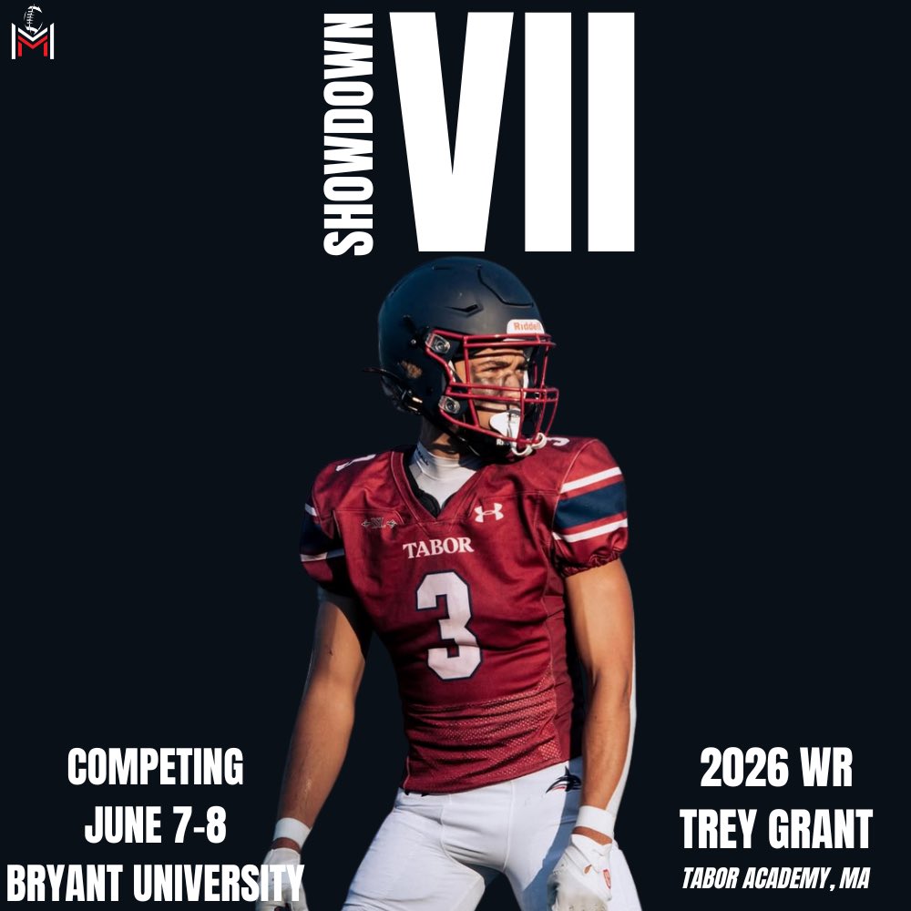 M2 QB Academy (@m2_qbacademy) on Twitter photo 2026 <a href="/trey3grant/">Trey Grant ✰</a> is a physical, talented route runner who is primed for a breakout senior campaign next year.
We are excited to have him competing June 7/8 at Bryant University! 2026 <a href="/trey3grant/">Trey Grant ✰</a> is a physical, talented route runner who is primed for a breakout senior campaign next year.
We are excited to have him competing June 7/8 at Bryant University!
