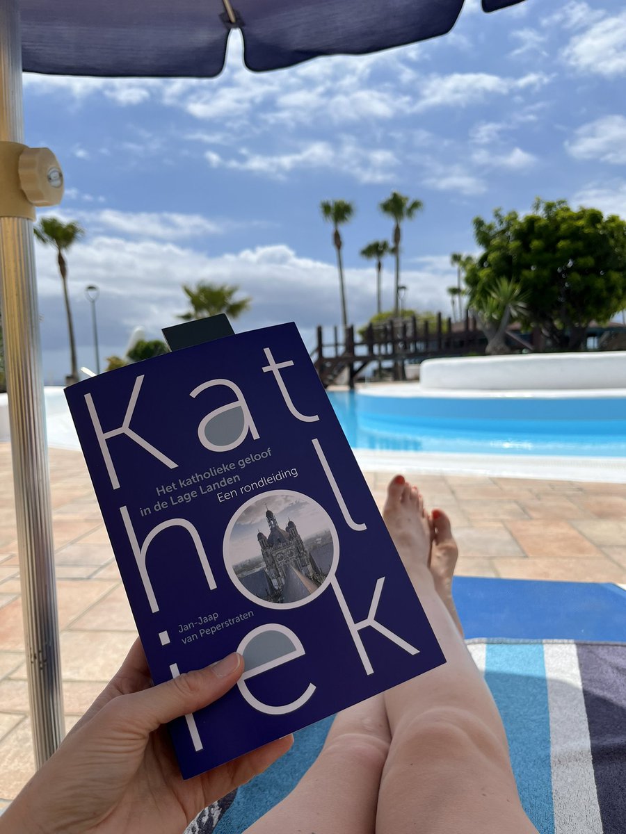 fm_roos's tweet photo. Wat een straf om het boek #Katholiek van @jjvpeperstraten in nota bene de #goedeweek te mogen lezen. #nospon #aanrader #lezen #tenerife 🏝️☀️ 📖 https://t.co/O6TwQ8M5ab