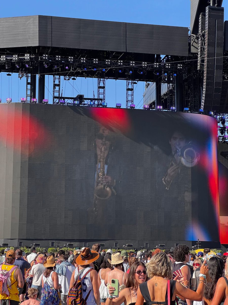 I heard it was hot in the desert. #Coachella2025 <a href="/TheeSacredSouls/">Thee Sacred Souls</a>