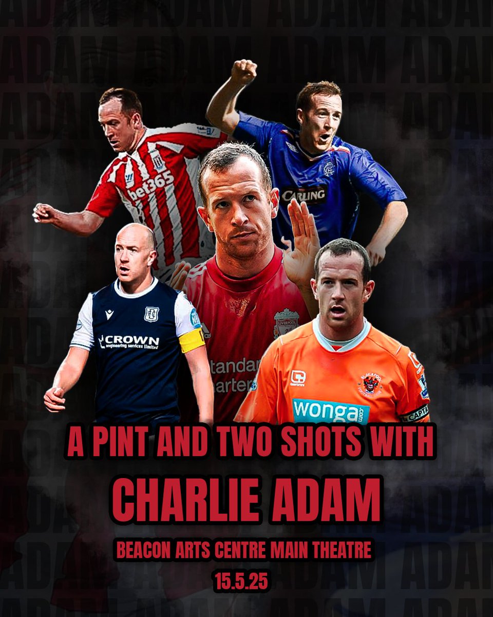 A Pint & Two Shots Podcast (@pint2shots) on Twitter photo A Pint and Two Shots Podcast LIVE SHOW and episode recording with special guest Charlie Adam ⚽️
The Beacon Theatre in Greenock
<a href="/thebeaconarts/">Beacon Arts Centre</a> May 15th 2025
Get your tickets here ⬇️
beacon.umbraco.prcht.co.uk/events/a-pint-… A Pint and Two Shots Podcast LIVE SHOW and episode recording with special guest Charlie Adam ⚽️
The Beacon Theatre in Greenock
<a href="/thebeaconarts/">Beacon Arts Centre</a> May 15th 2025
Get your tickets here ⬇️
beacon.umbraco.prcht.co.uk/events/a-pint-…