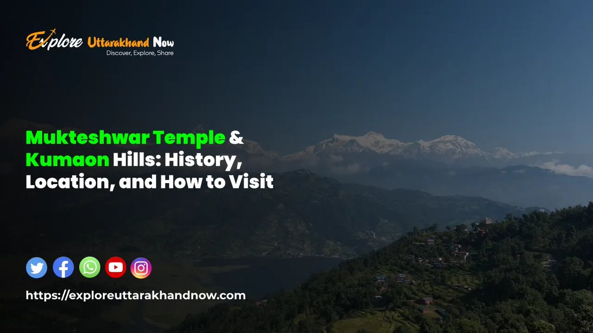 Explore_UK_now's tweet photo. Explore the charm of Mukteshwar Temple in the scenic Kumaon Hills! 🏞️ Discover its history, location &amp; travel tips for your next trip. 

Read more: https://t.co/Gi6qPrWfp0

#MukteshwarTemple #KumaonHills #SpiritualTravel #ExploreUttarakhand #TempleTrails #MountainGetaway https://t.co/IWp8w5wu2v