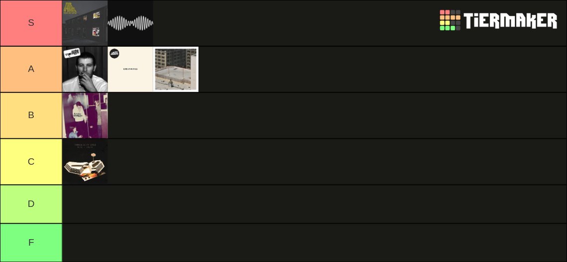 arctic monkeys were worth the listen

huge shift on the last two albums, but the car was actually listenable to